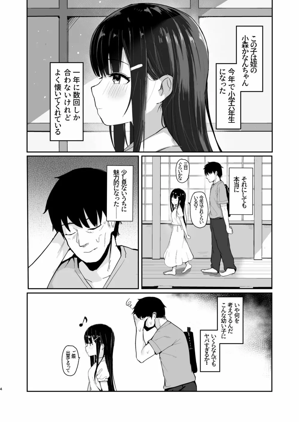 (C101) red miso soup (赤だし)] 夏に帰るのは姪(キミ)のため [DL版] - page5