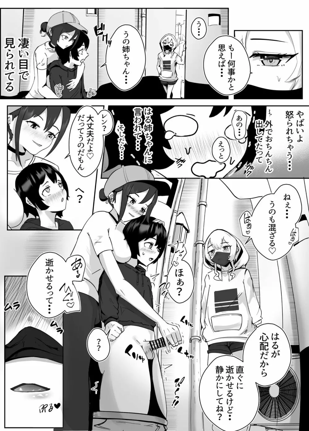 姉宅ハーレム_お姉ちゃんに会いに来ただけなのに・・・ - page27