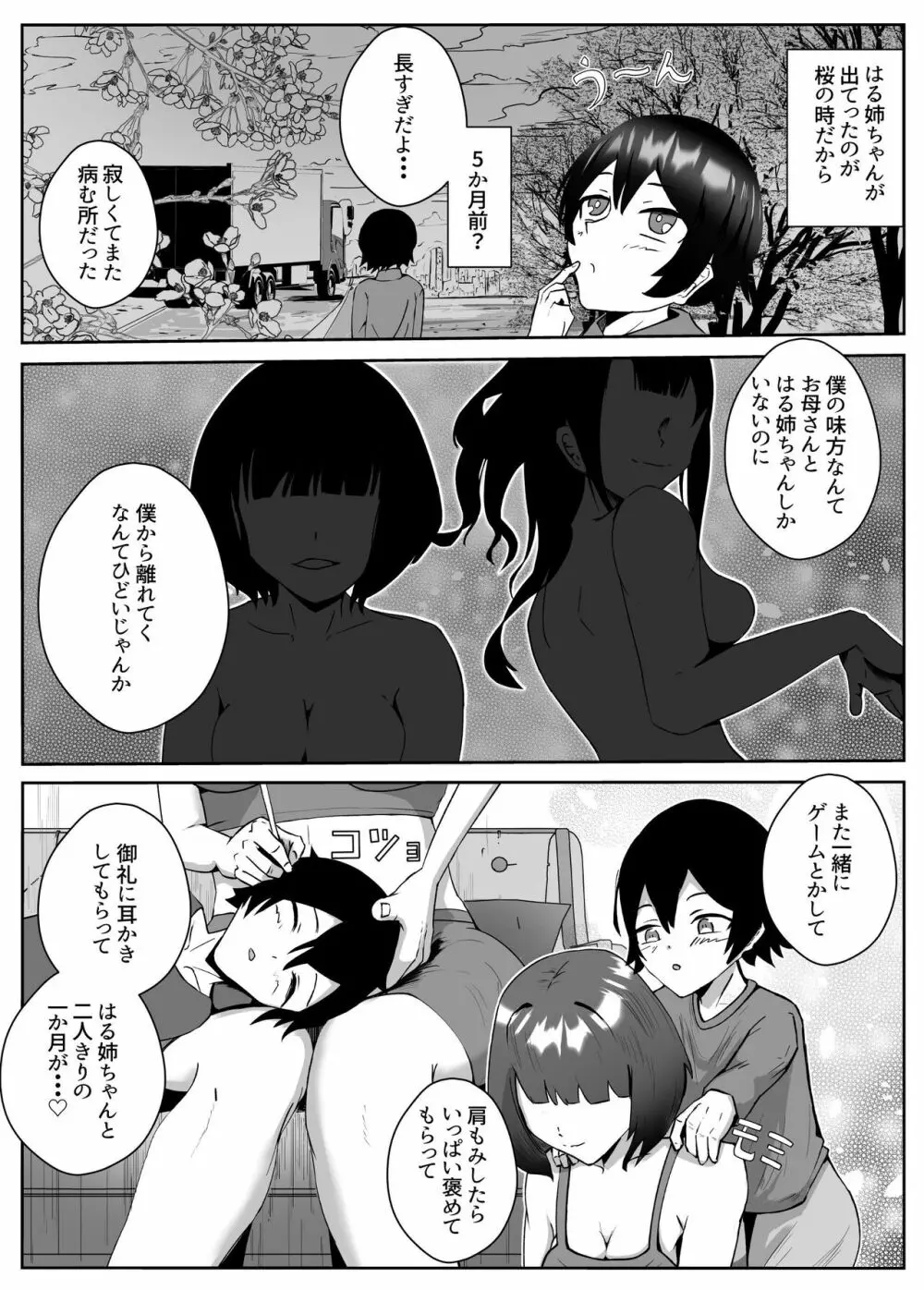 姉宅ハーレム_お姉ちゃんに会いに来ただけなのに・・・ - page3