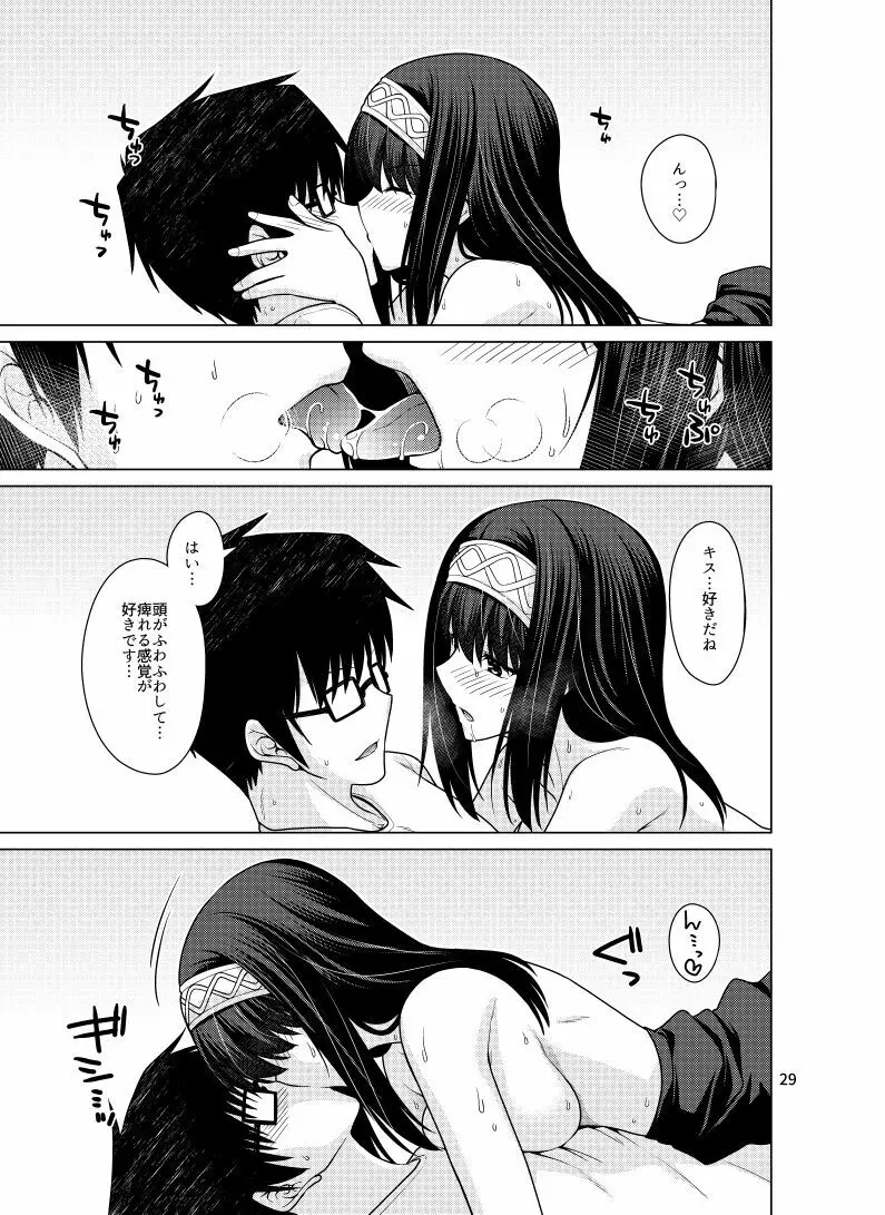 鷺沢文香はPにぐちょぐちょにされたい！ - page28