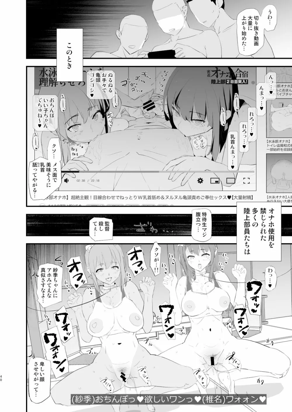 わたしたちのオナホ交換合宿・一日目と二日目！ - page40