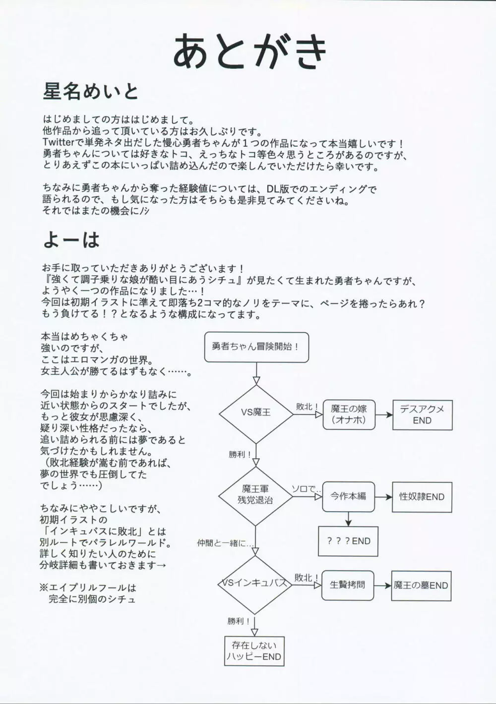 勇者ちゃんの冒険は終わってしまった! - page49