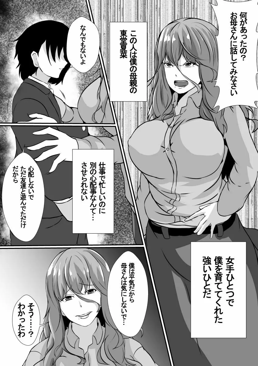 女手一つで僕を育ててくれた母さんがいじめっ子のチャラ男たちに寝取られました - page5