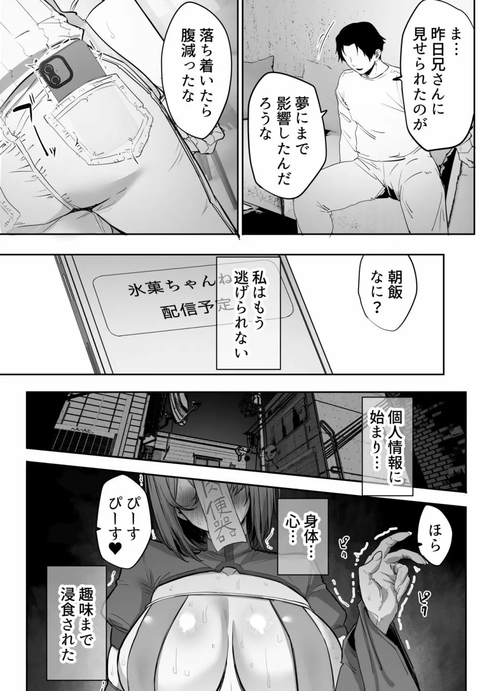 【NTR】義兄に敗北 クールな人妻【配信者】 - page46