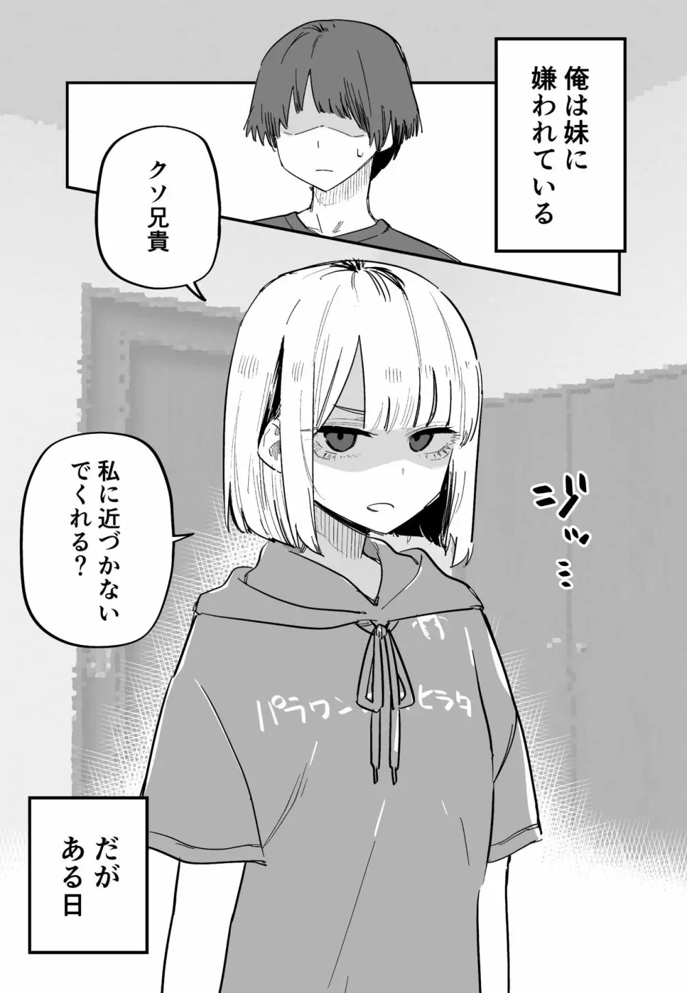 俺のことが大嫌いな妹が怖い - page1