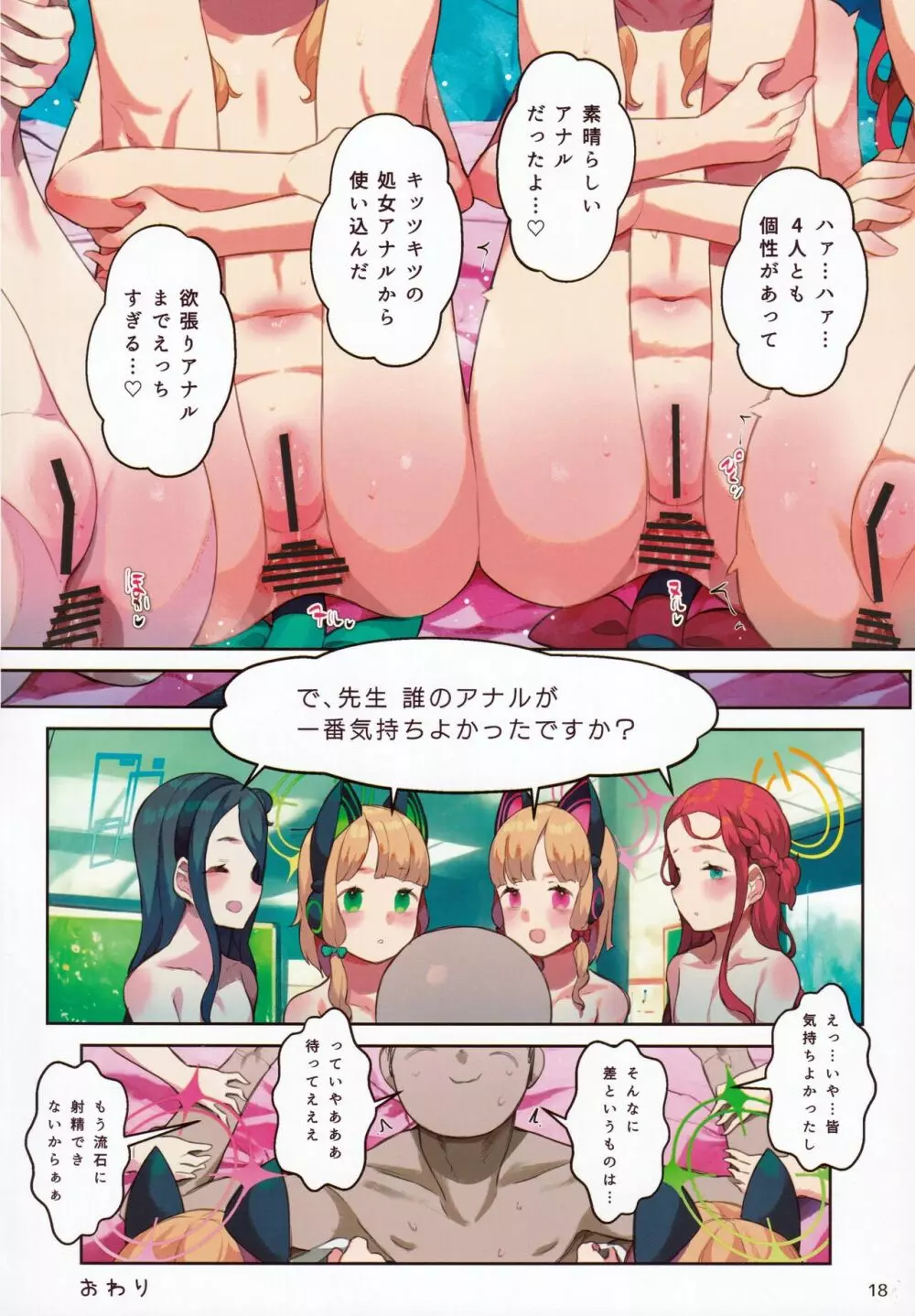 ビュルーアーカイブ ブルーアーカイブえっち合同 - page17