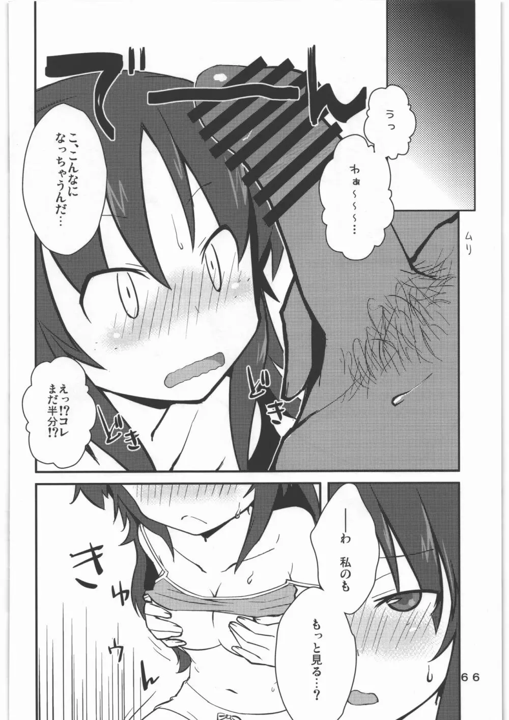 ガルパンのハードだったりソフトだったり色々描いたものを集めた本! - page65