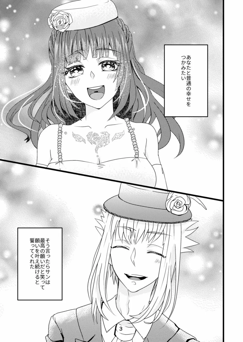 【Web再録】星降るキスのその先に - page2