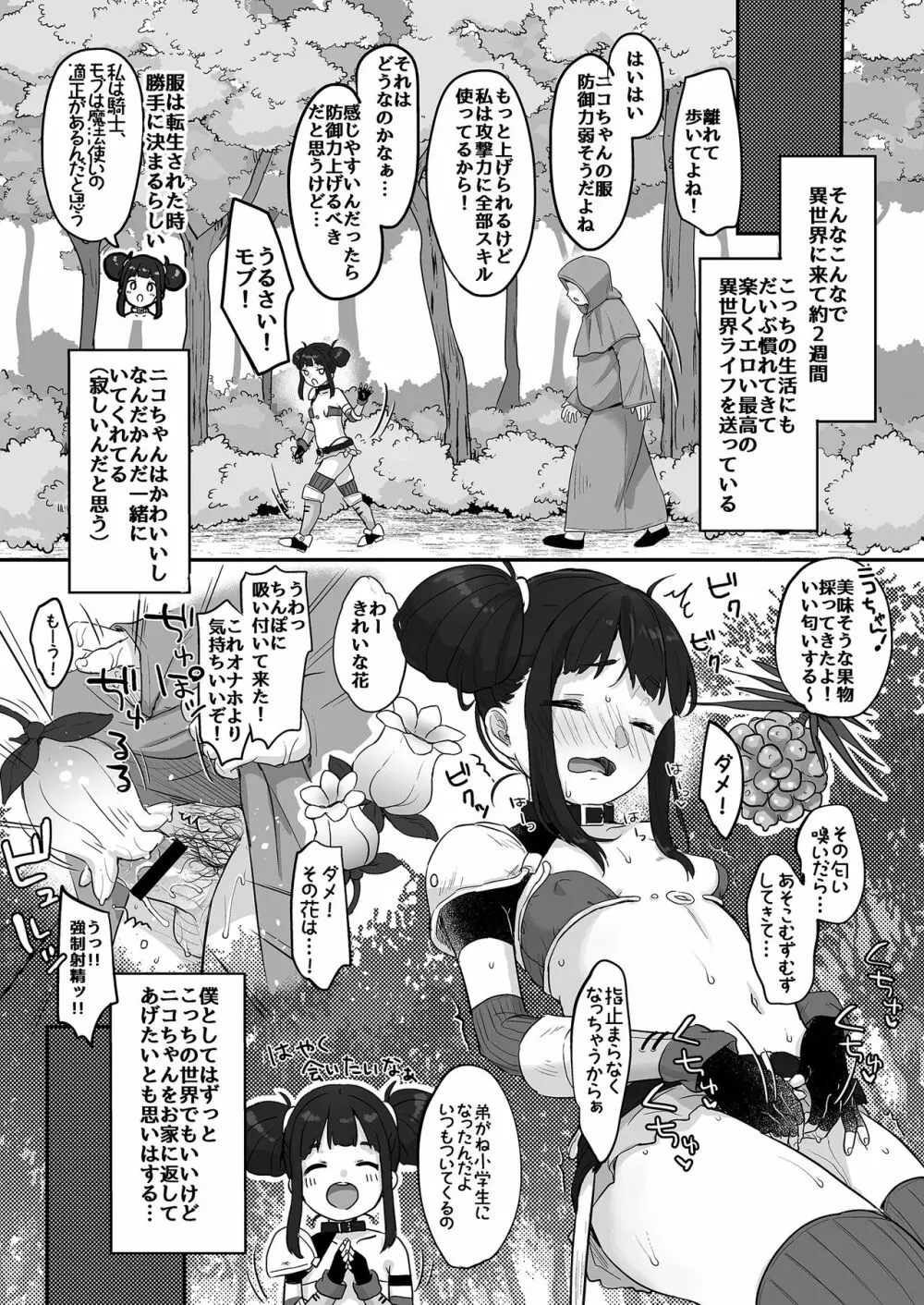 ニコとモブの異世界エロマンガ - page12