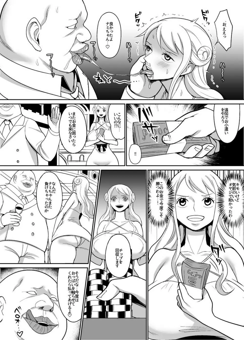 GOLDな売春漫画～考古学者編 - page4