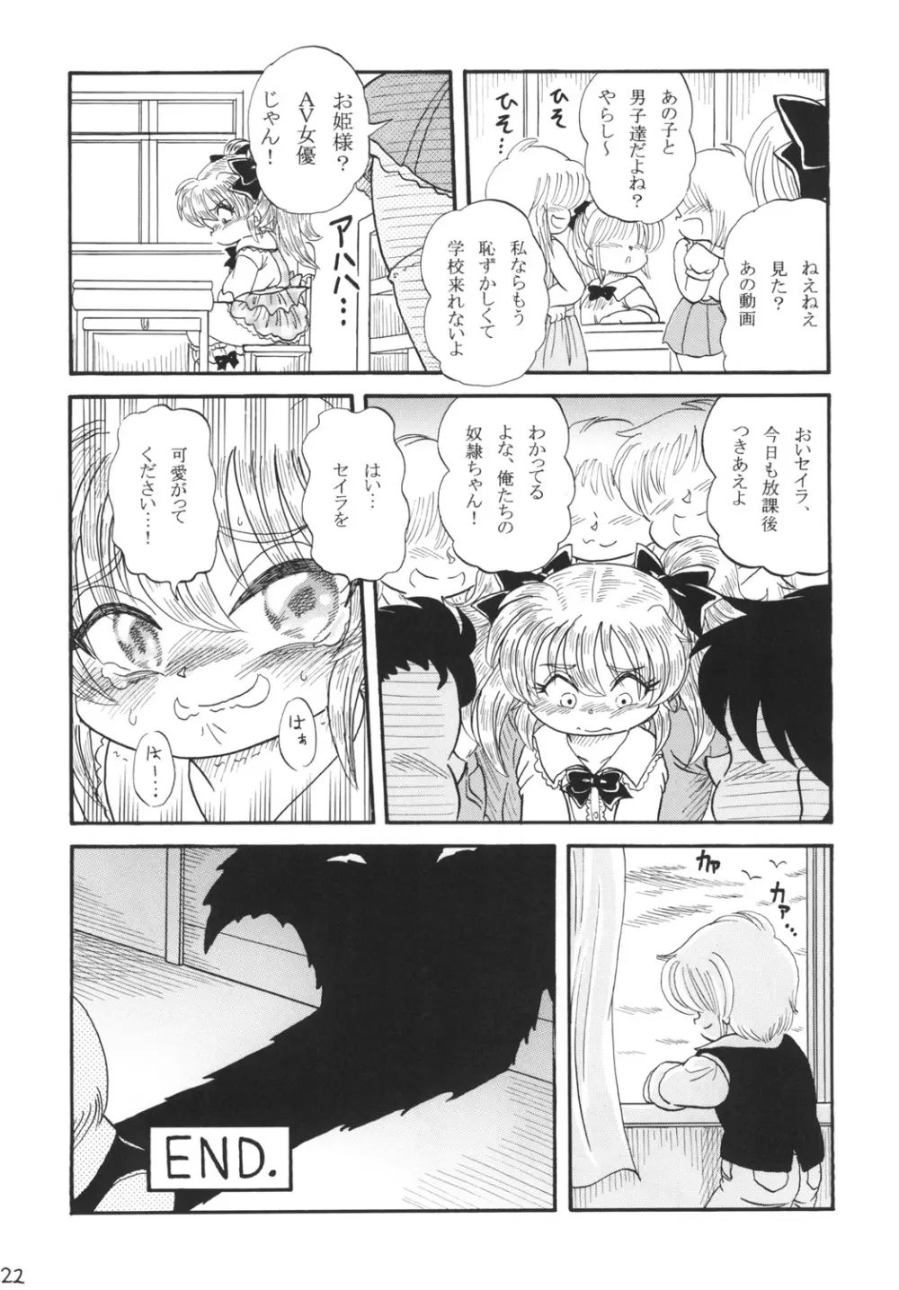 姫と奴隷と魔法使い ～放課後のセイラ～ - page22