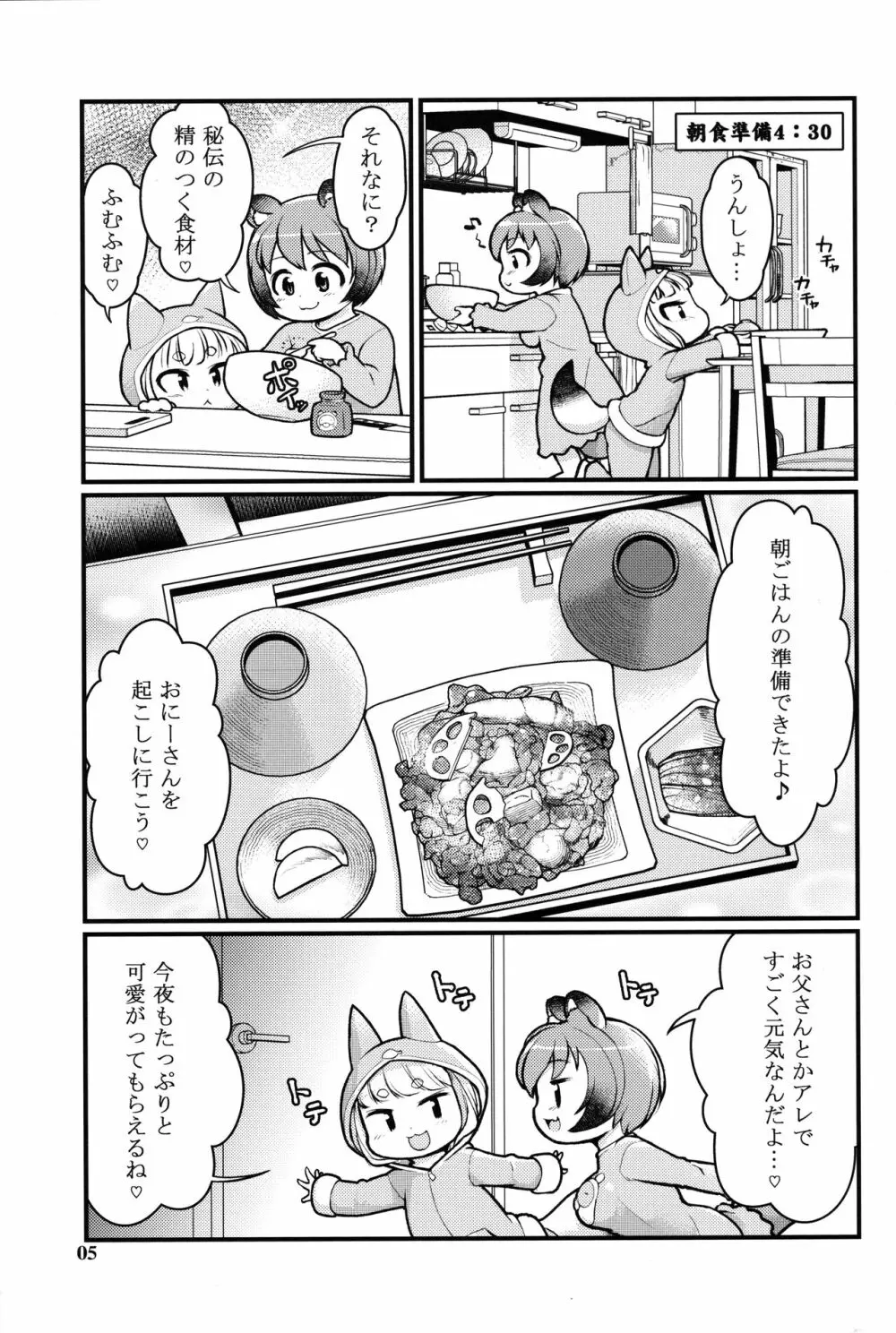 ケモミミモーニングるーてぃん2 - page4