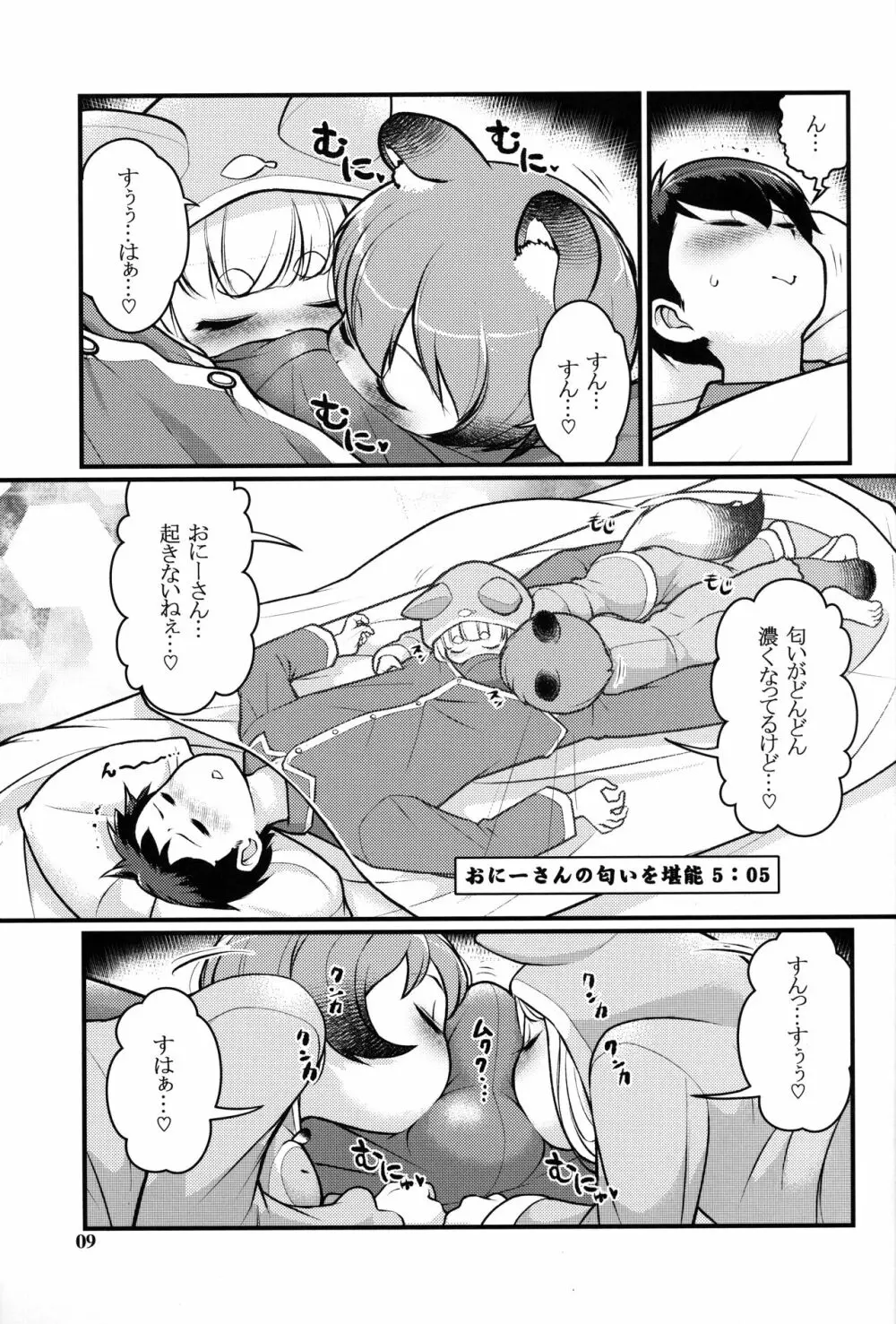 ケモミミモーニングるーてぃん2 - page8