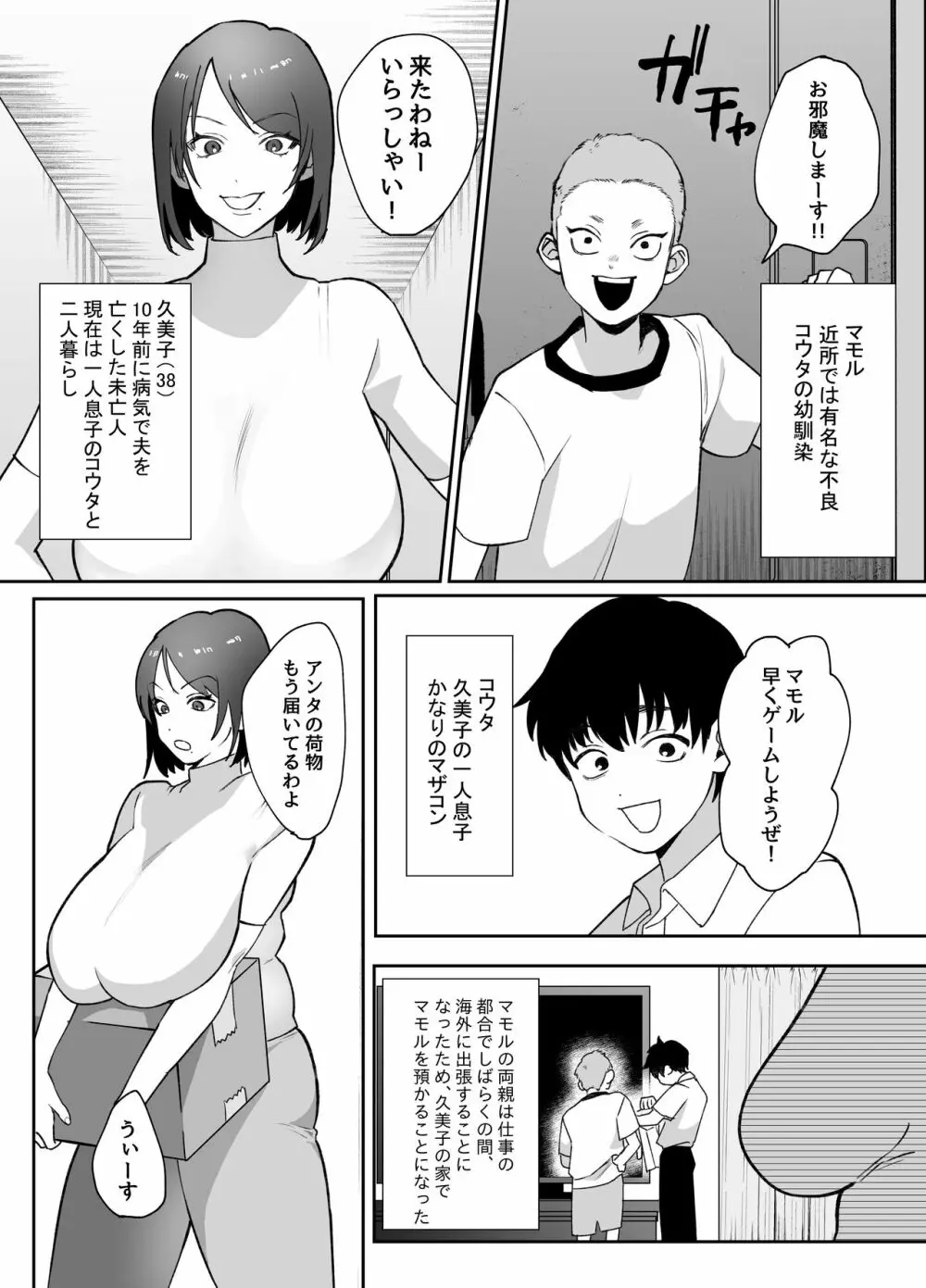 母さんが友達とセックスしていた件 - page2