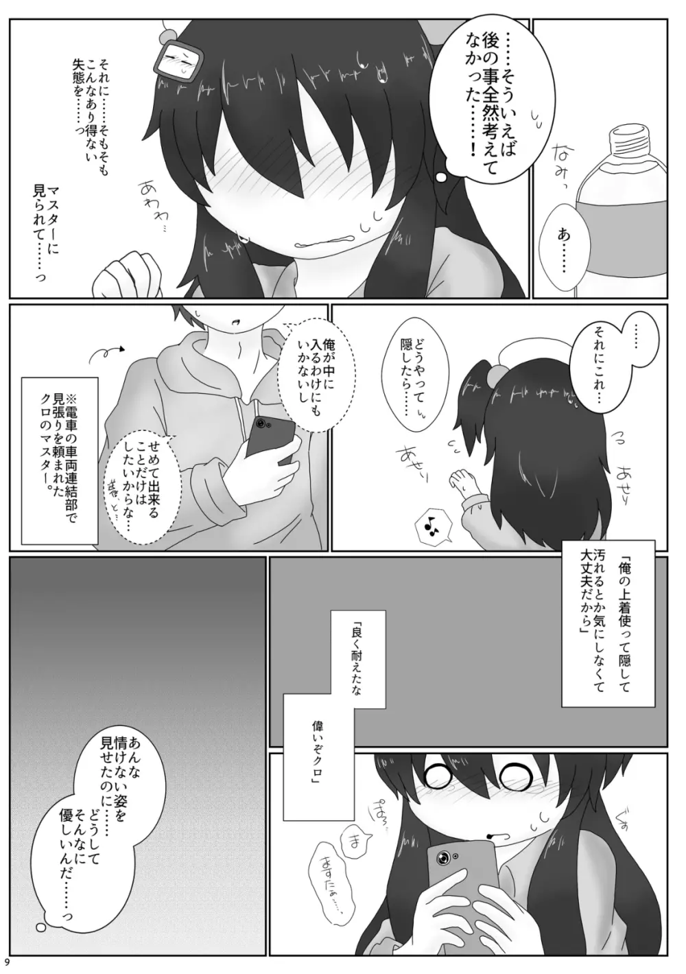 クロがまん!! - page10