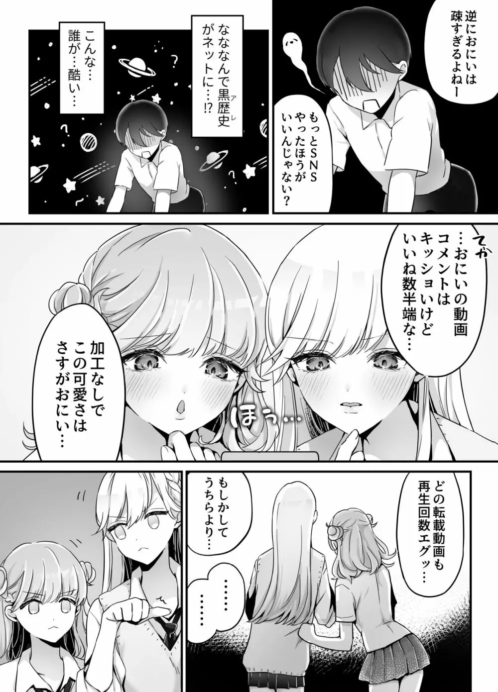 お兄ちゃんなのに妹たちに食べられる～生イキ双子と淫乱デビュー雑魚穴棒～ - page7