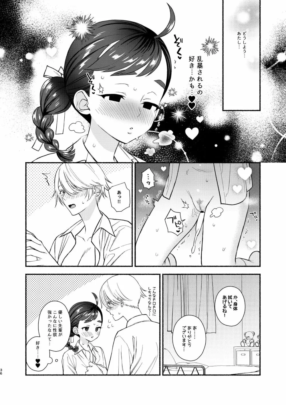 念願セックスは激しくて - page37