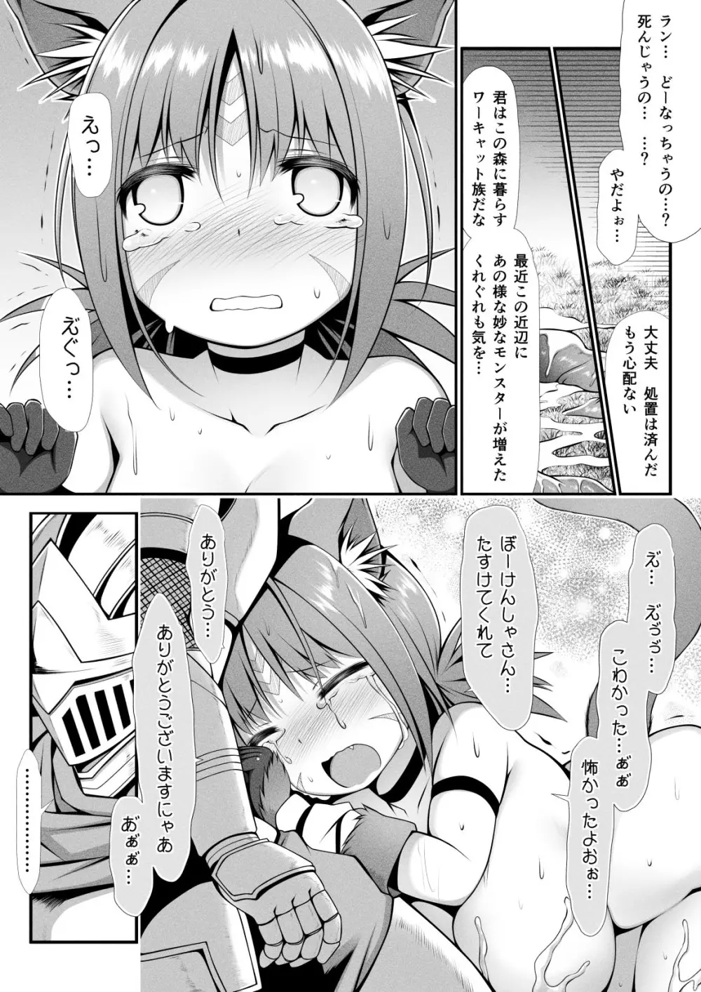 猫狩人ちゃんはぼーけんしゃにあこがれる - page21