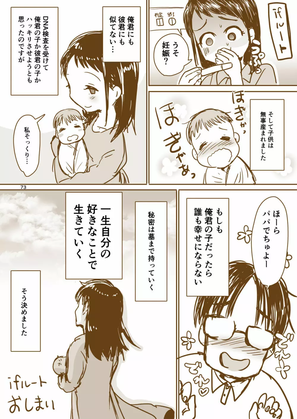 理解のある彼女ちゃん - page74