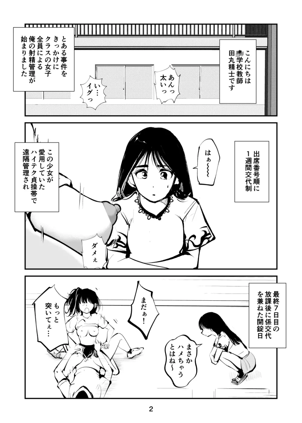 ちんぽ飼育係2 - page2