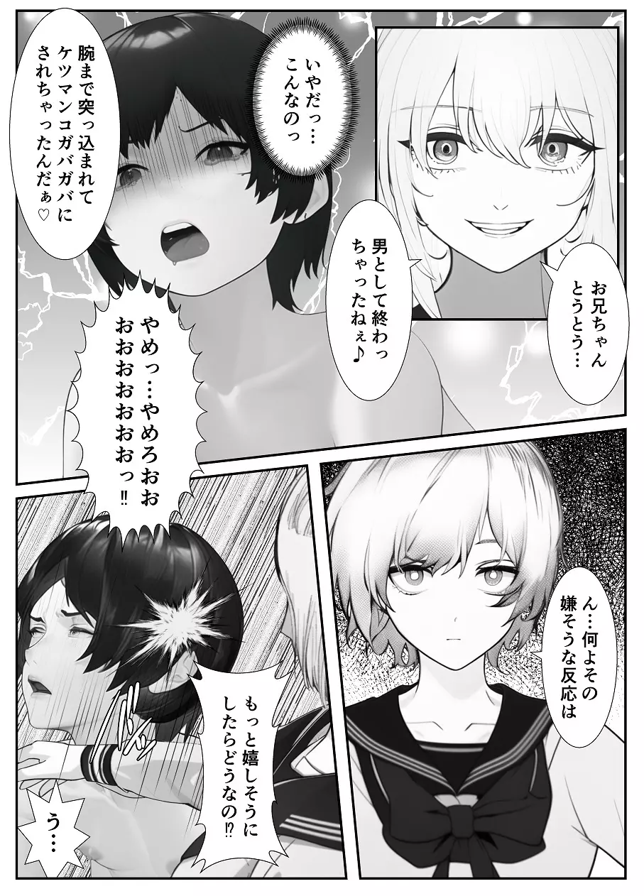 妹「マゾのお兄ちゃんになら何してもいいよね?」 - page47