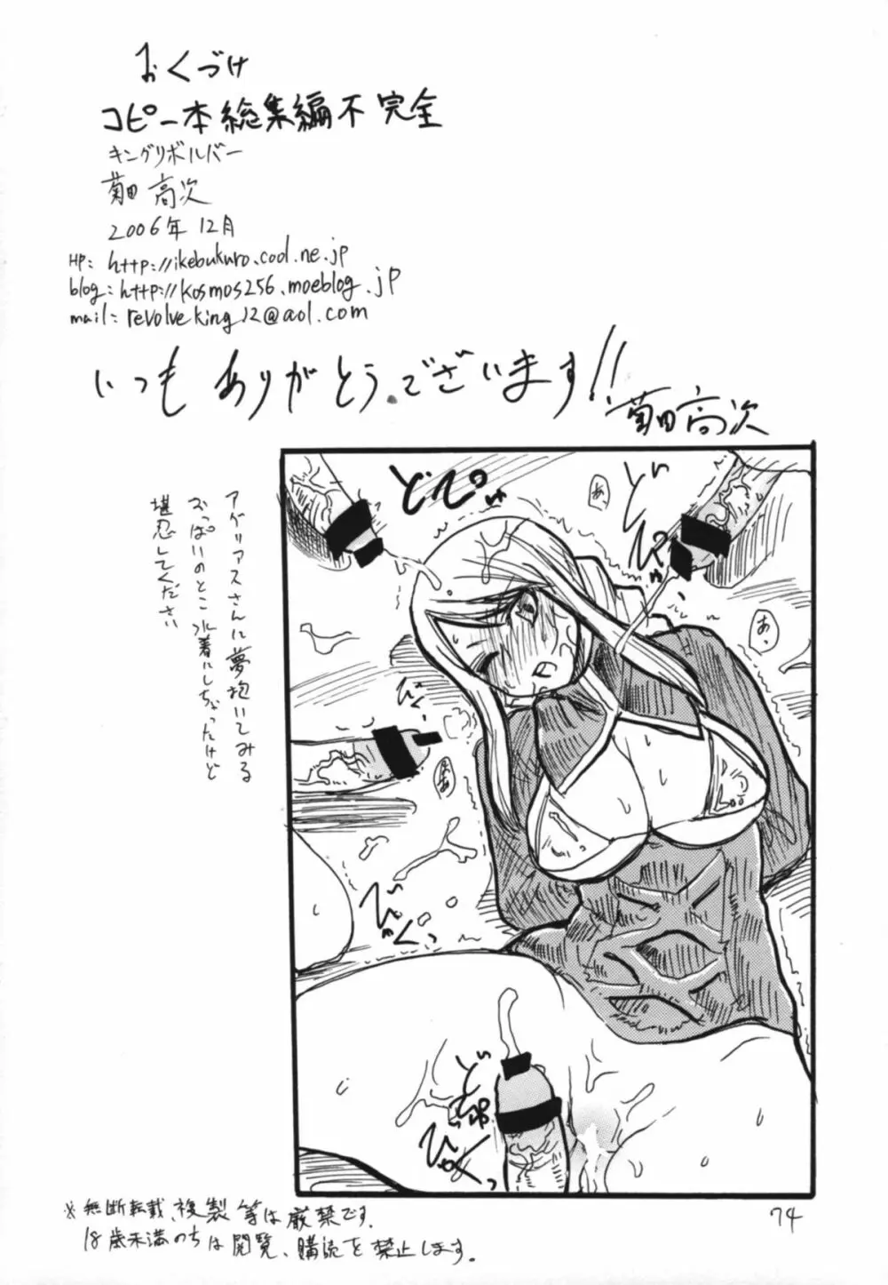 コピー本総集編不完全 - page73