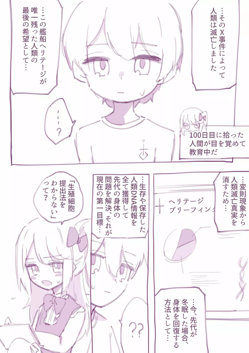 100日後に殺されるわるたーちゃん - page34