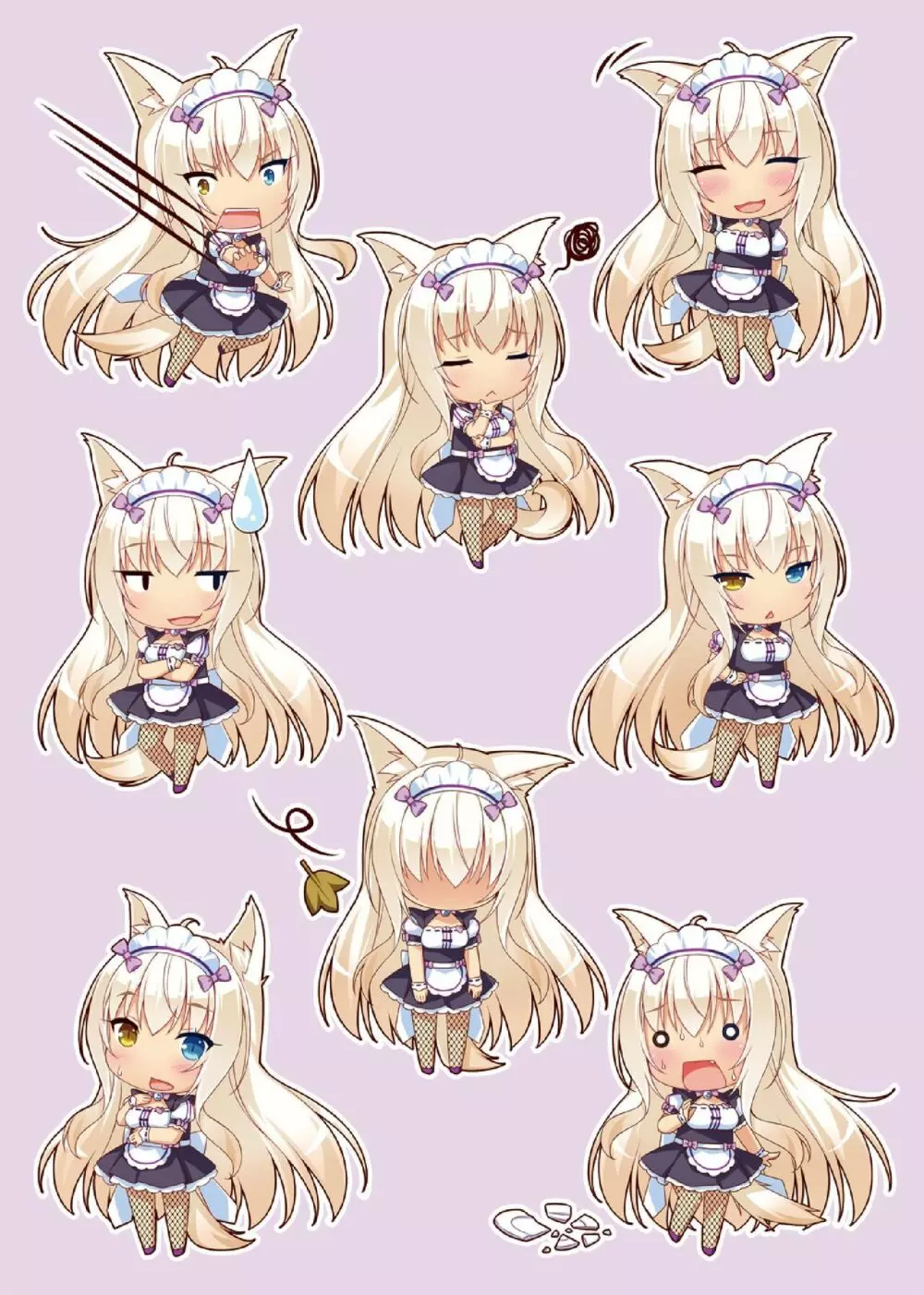 NEKOPARA ART WORKS Vol.2 - page8