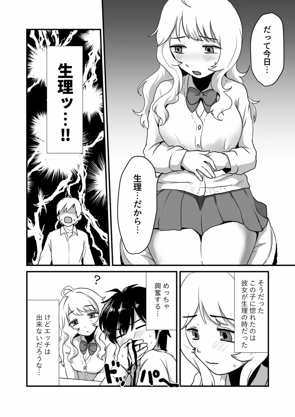 彼女の経血舐めたい! - page8