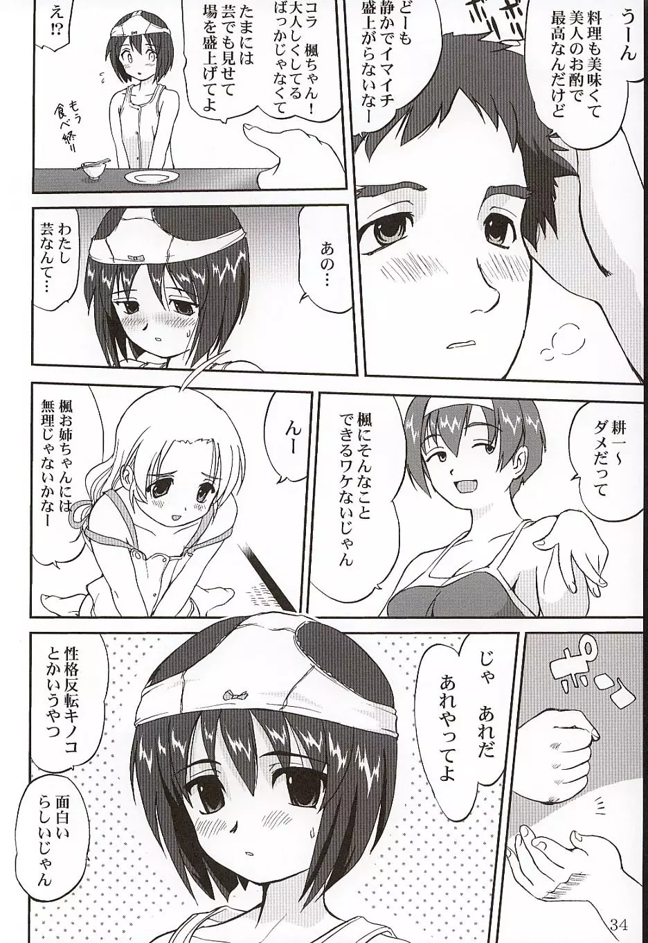 楓ちゃんの憂鬱!! - page33