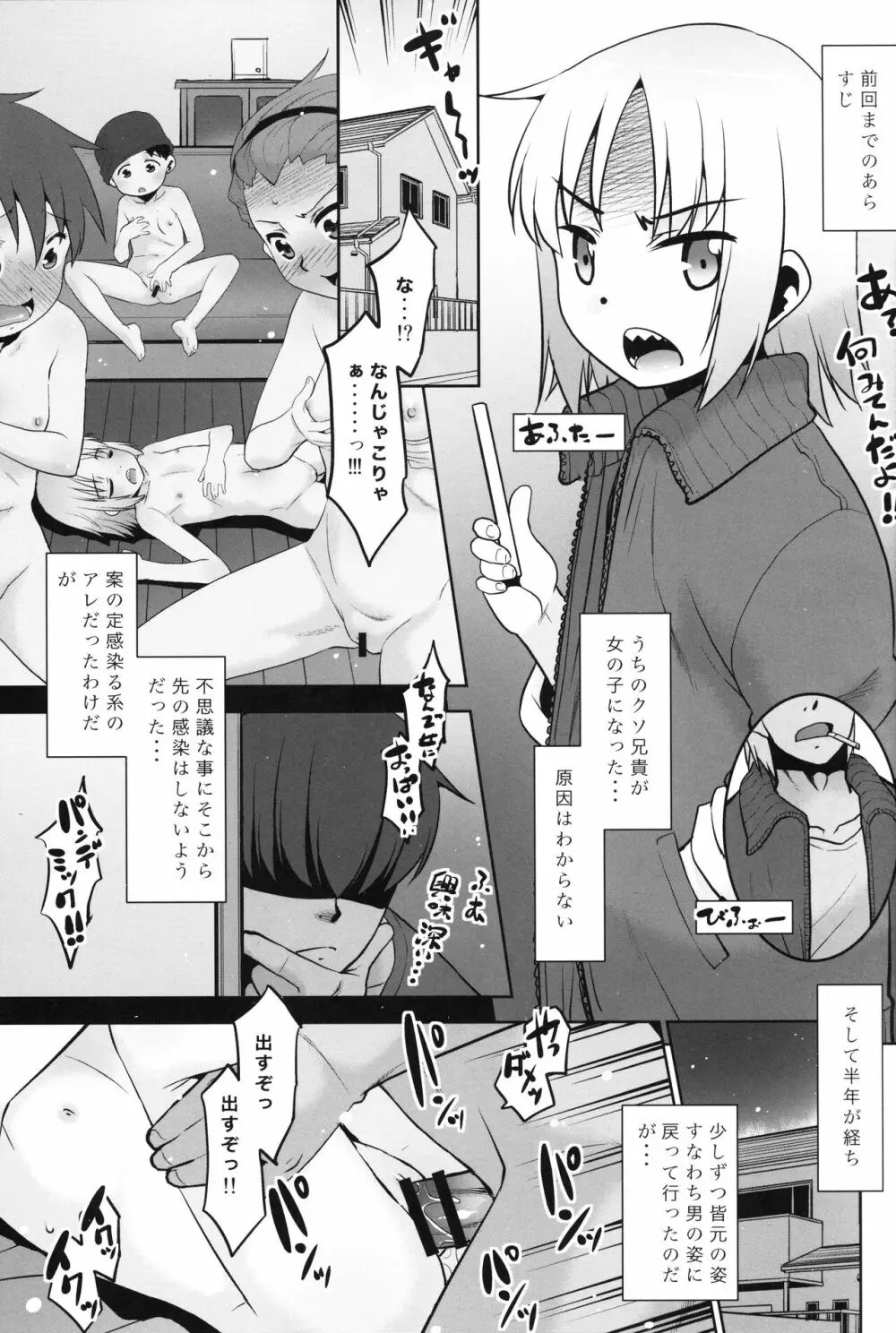 うちの兄貴が女の子になったからみんなでマワそうぜ! 2 - page2