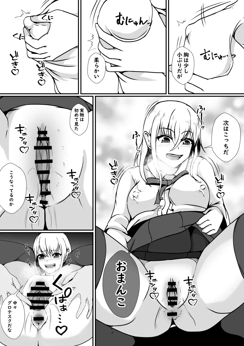 皮化魔獣の力を借りて魔法少女になりました - page11