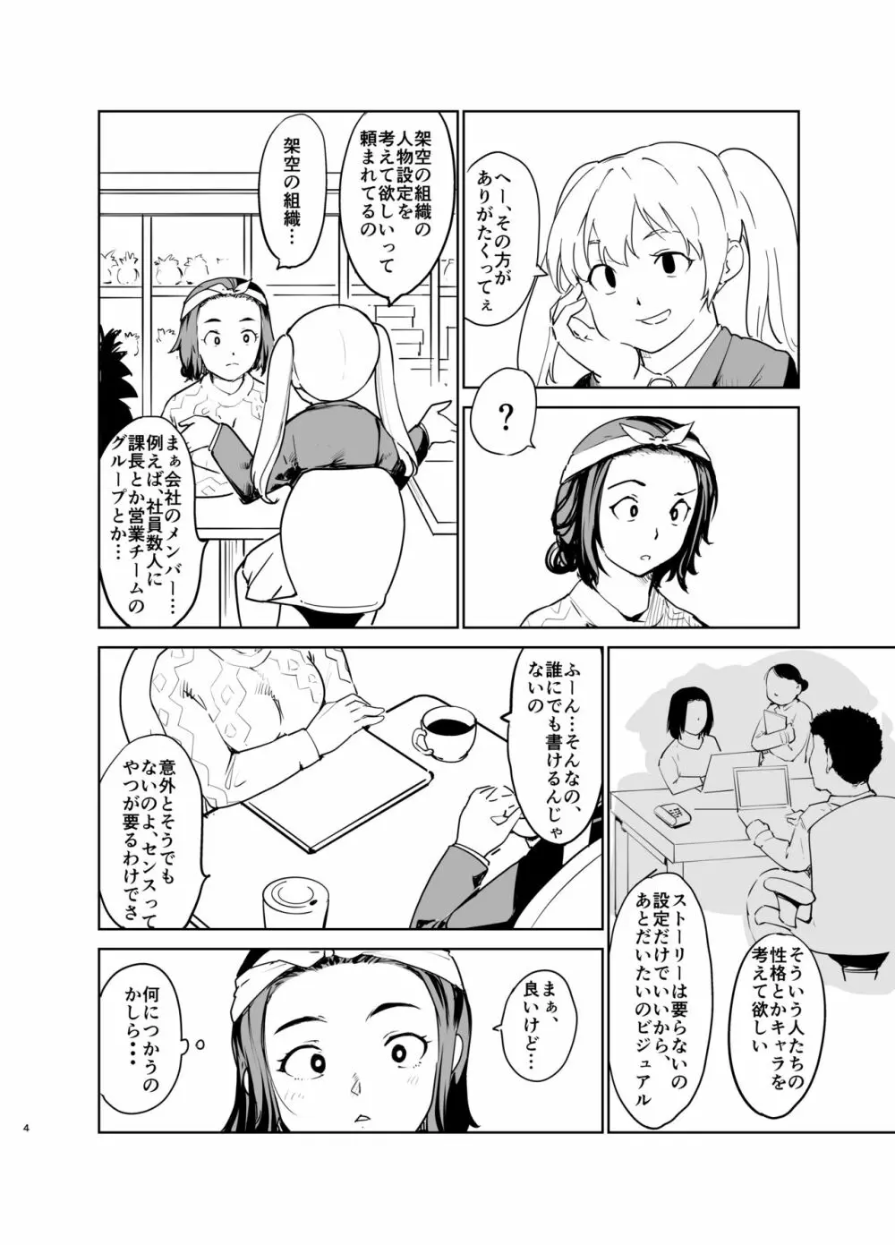 憧れの女 「秘密結社、はじめました」 - page3