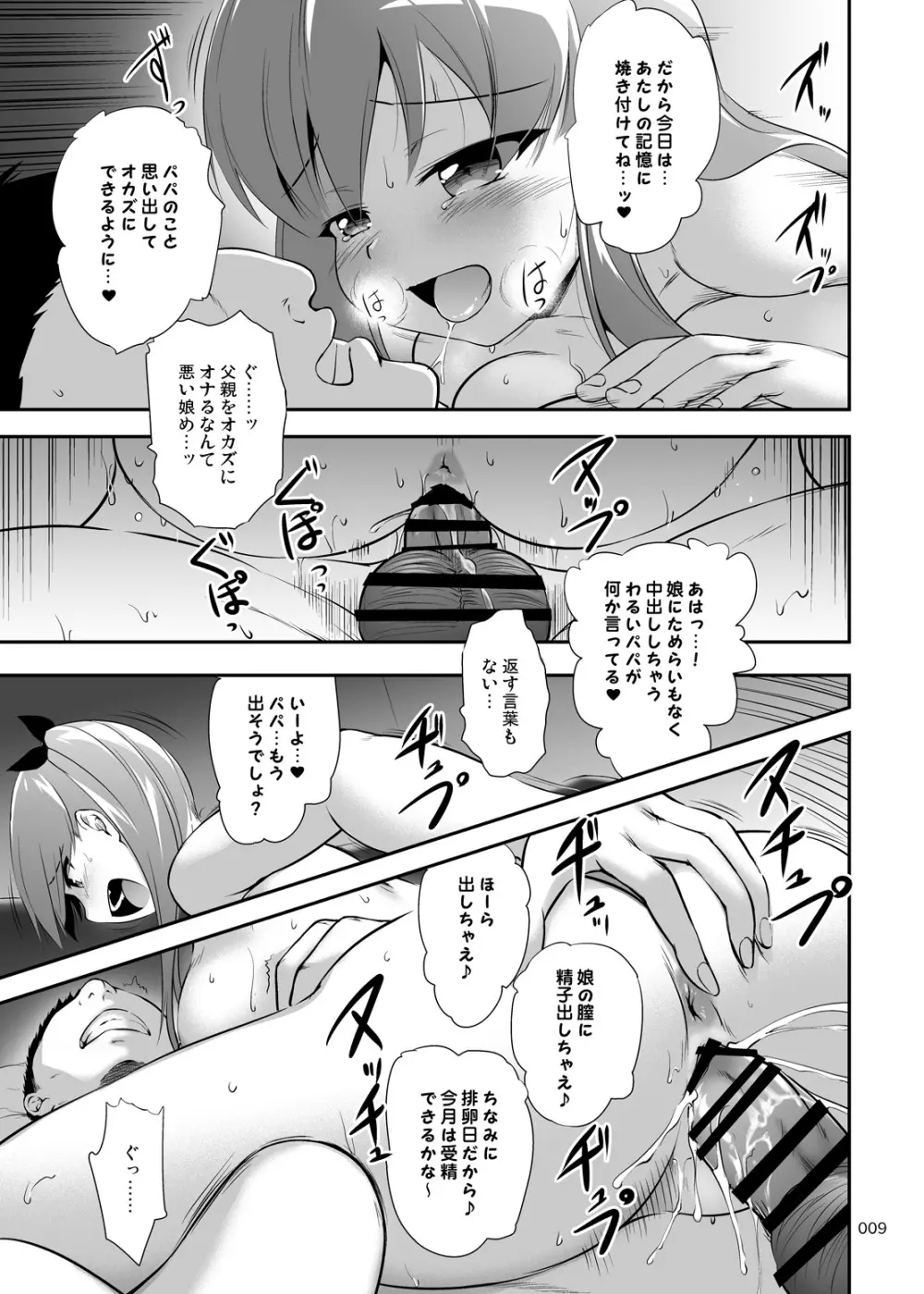 中出し！パパチンJunkie3 ～父娘受精妊娠ボテHもあるよ - page8