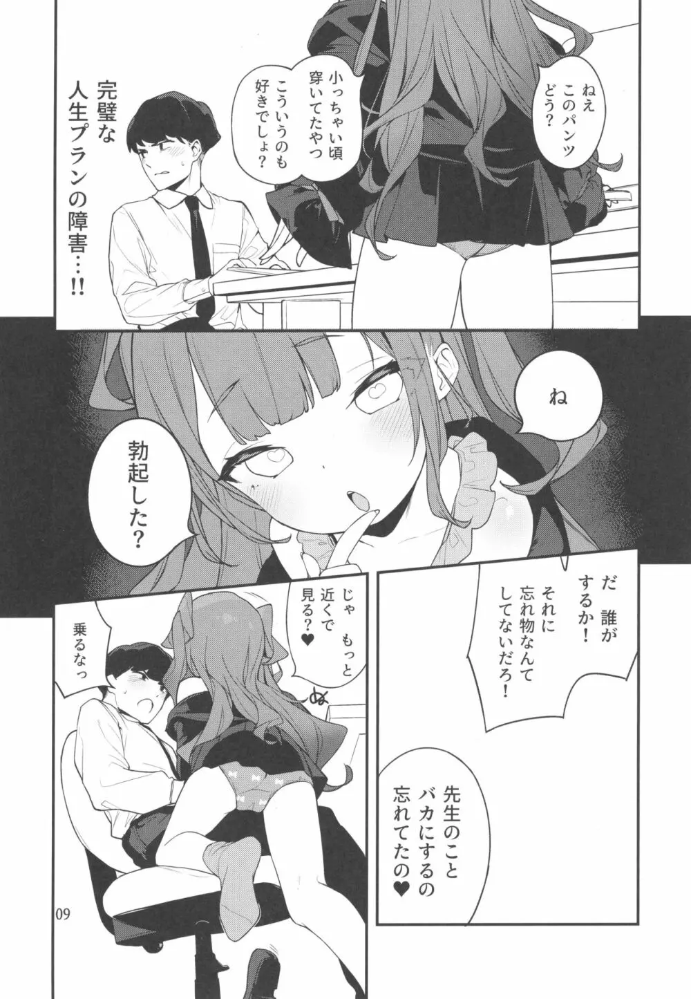 メスガキ様の言うとおり - page8