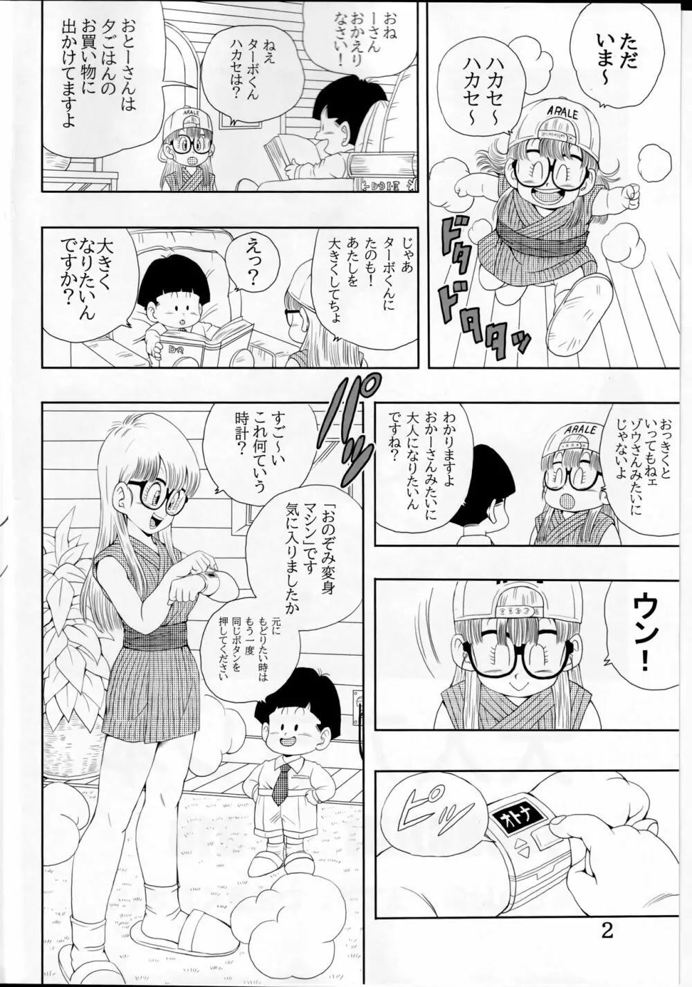 大人アラレ本 - page2