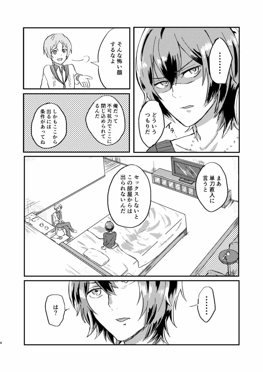 お前は嘘つきだから - page3