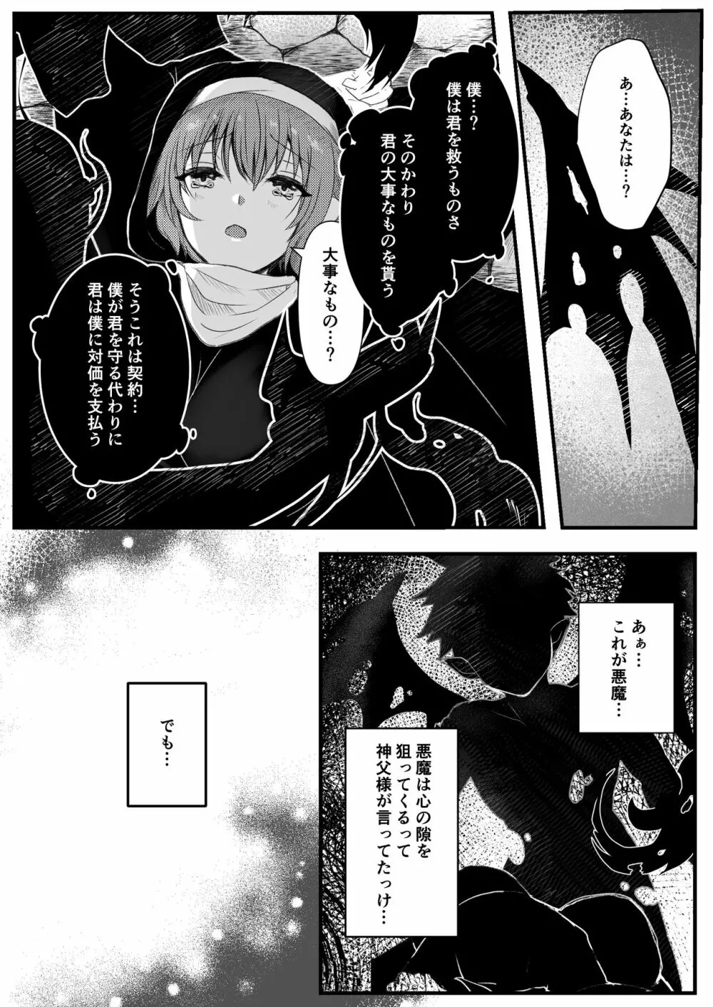 無垢なる聖女は闇に堕ちる - page12