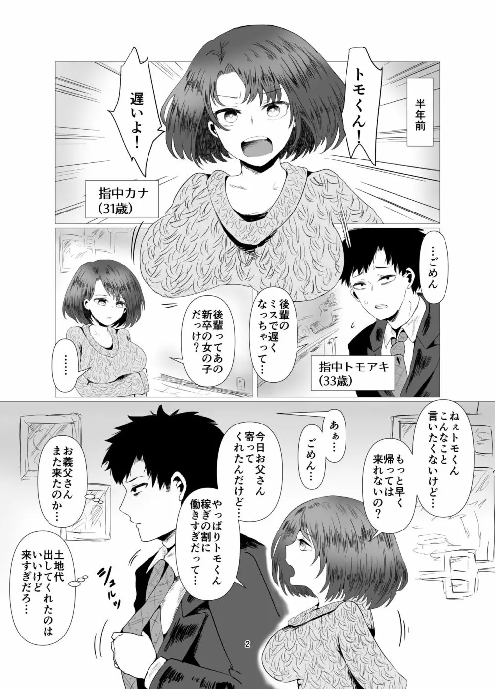 天然人妻NTR調教 - page3