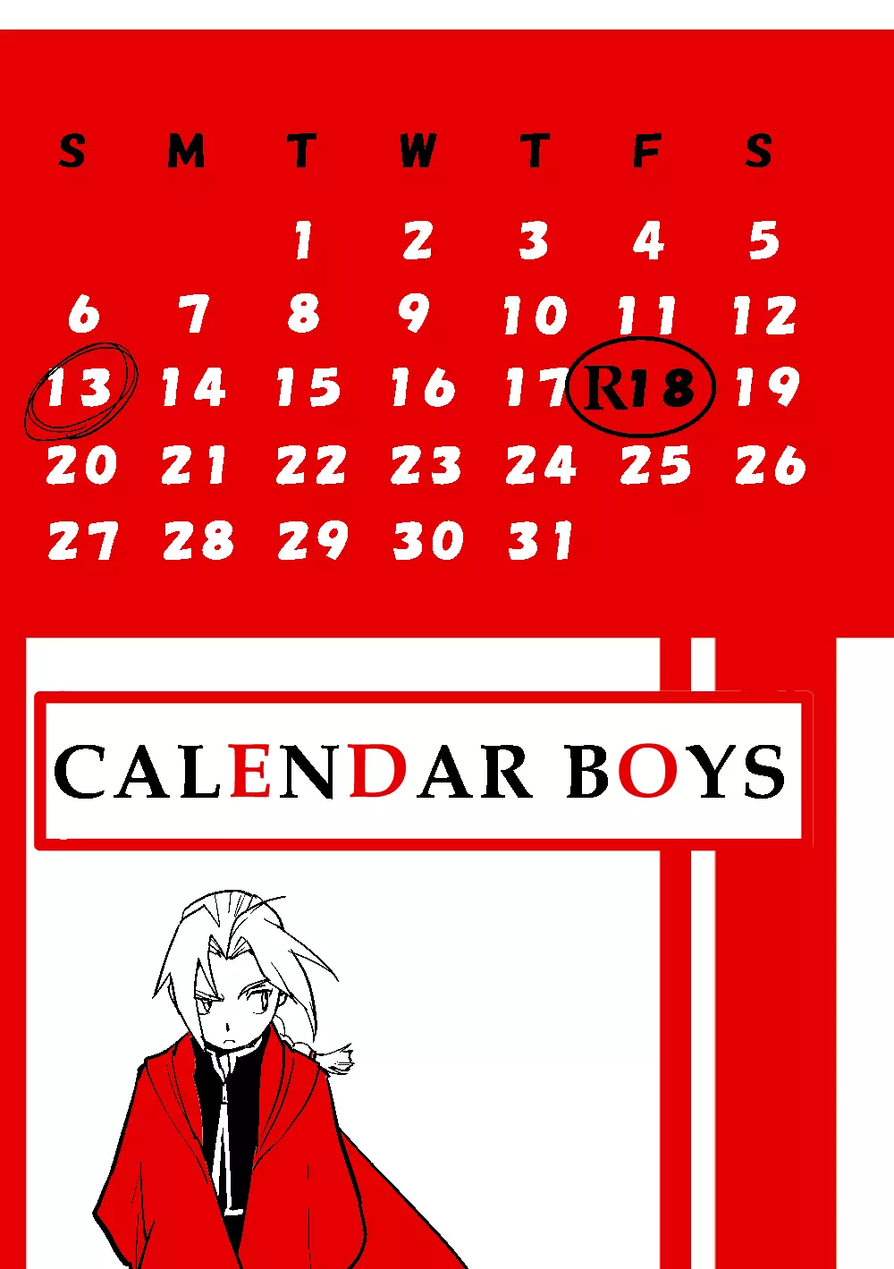 Calendar Boys - page1