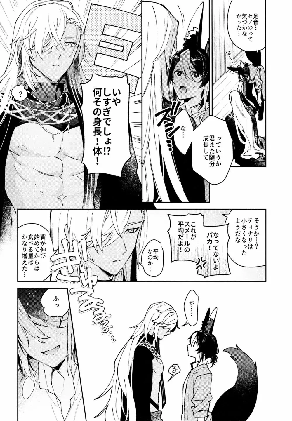 [不純物 (きばこ) 朝ははやく、夜はながく (原神) - page18