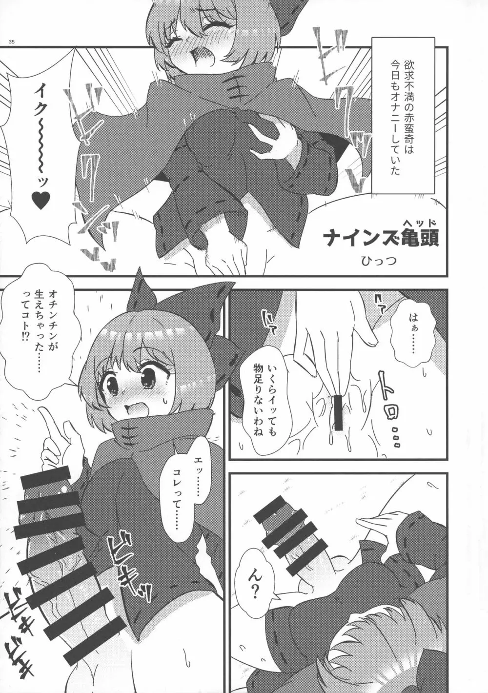 東方おちんぽ生えちゃった合同誌 東方Project - page34