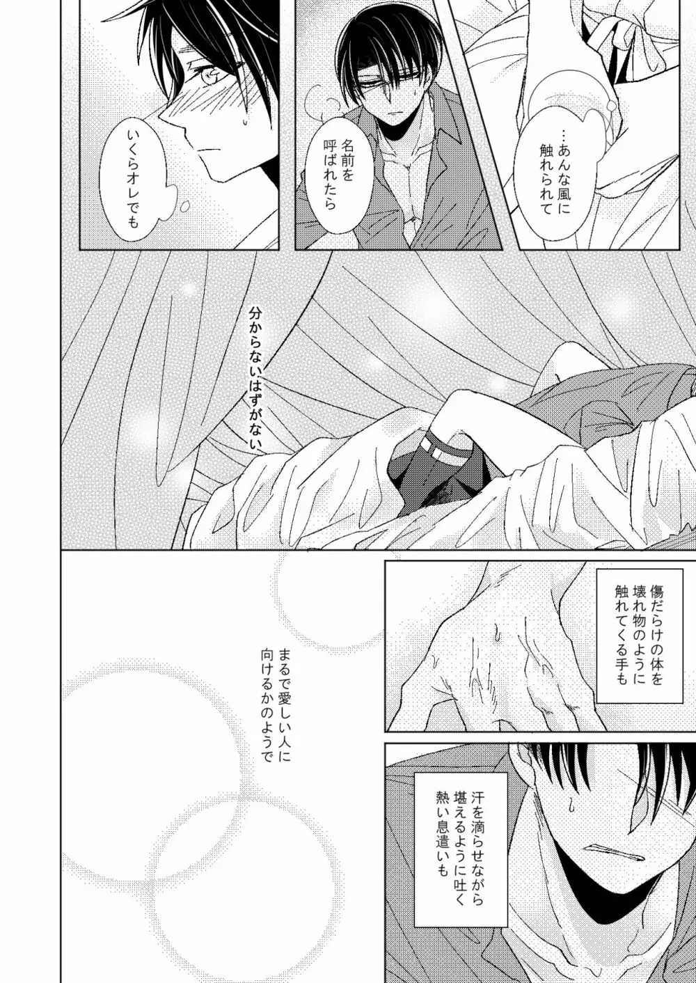 【web再録】A monopoly of Love【リヴァエレ】 - page35