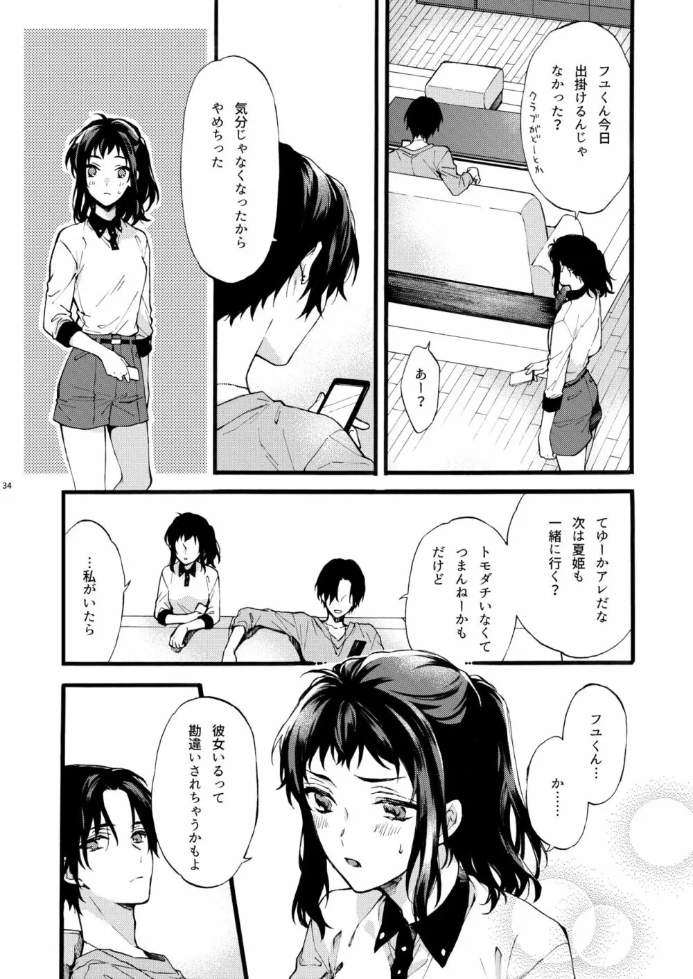 このひと彼氏じゃありません!!〜四ノ村兄妹の事情〜 - page34