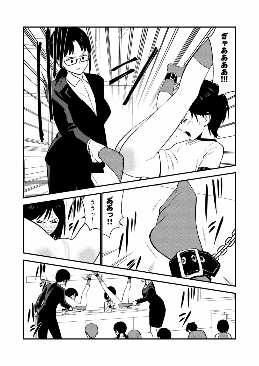 お仕置きされて1日下半身の着衣が禁止される学校 #2 - page77