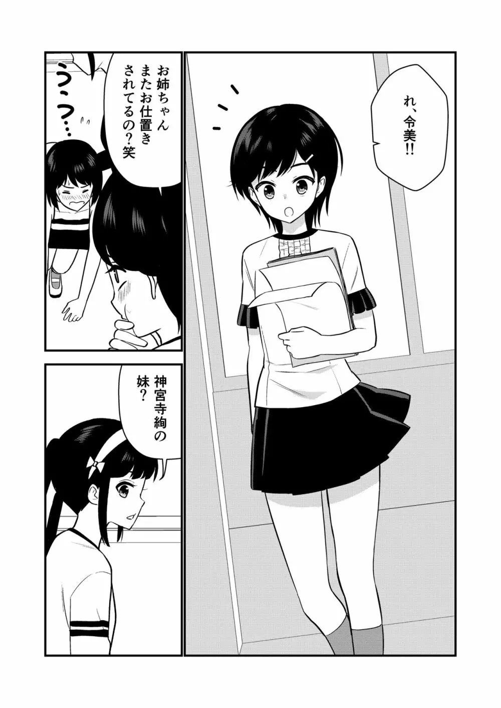 お仕置きされて1日下半身の着衣が禁止される学校 #2 - page8