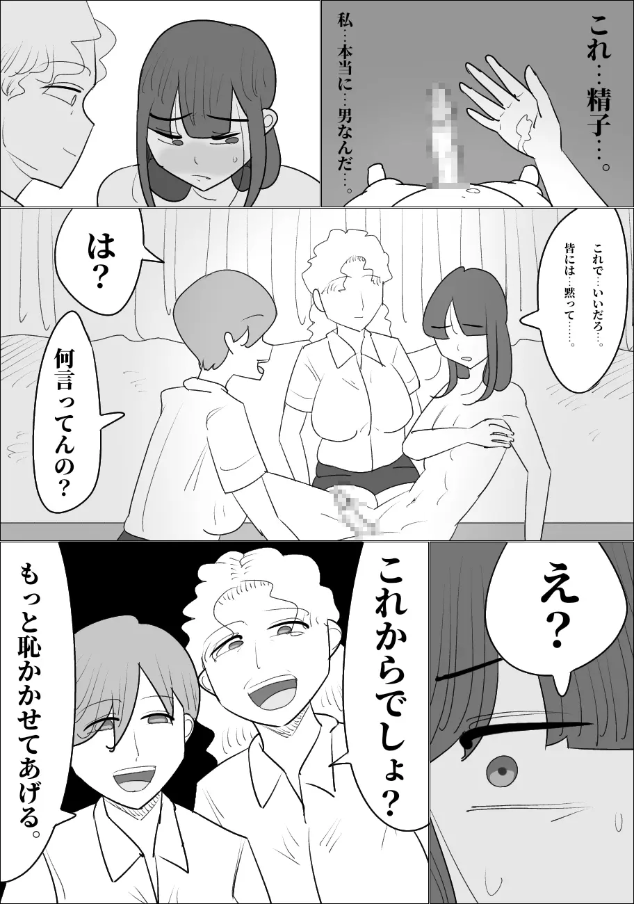 生意気な女が男体化させる。 - page35