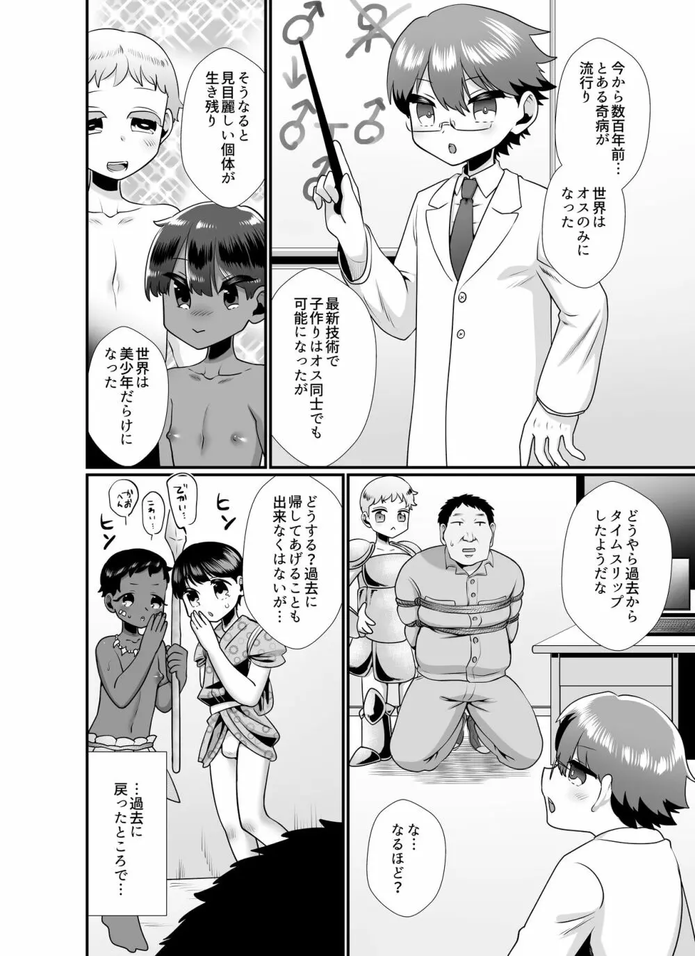 こちらはショタハーレム～ショノ国編&バナナショタ園編～ - page4