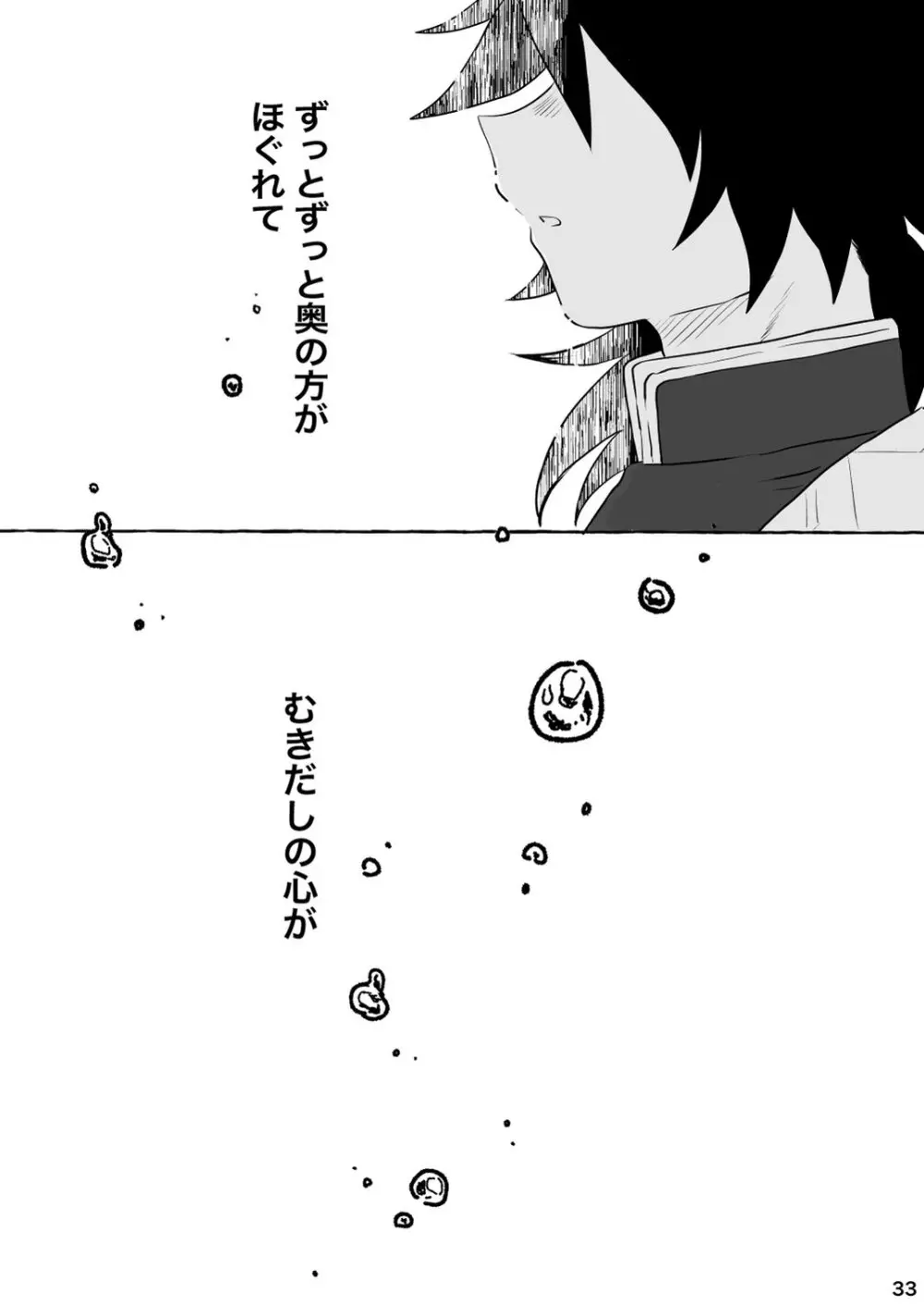 あふるひ -義勇さんが炭治郎の尻をほぐす話- - page33