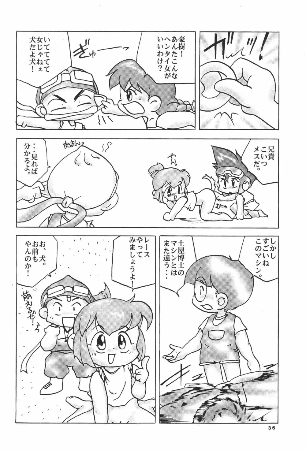 レッツ＆ゴーMIX 月刊マガジュン - page35